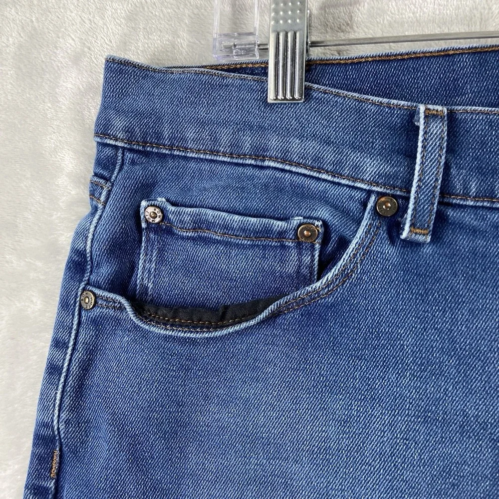 Mott & Bow Jeans Mens 35x29 Slim Fit Denim Stretch Blue Casual Modern Preppy